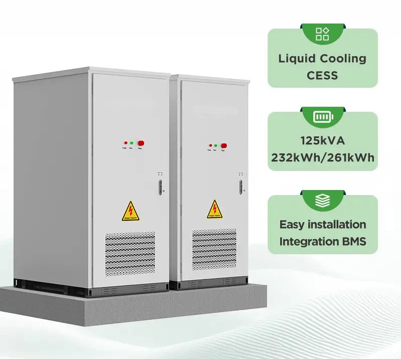 XSY-CESS-125kVA/232kWh Liquid Cooling C&I Energy Storage System